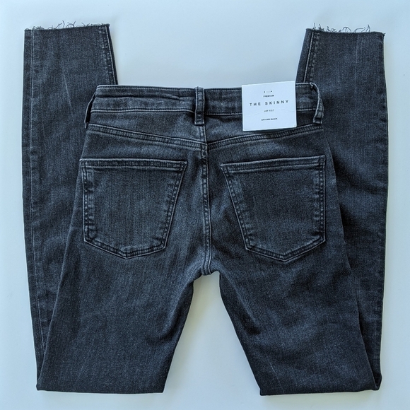 ZARA Premium Denim 'The Skinny' Jean in Uptown Black, 2 NWT - Picture 7 of 7